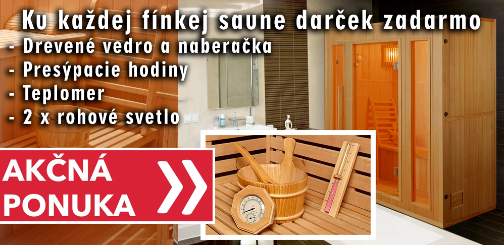 Finske sauny pre zdravie a relax francúzskeho výrobcu France Sauna.